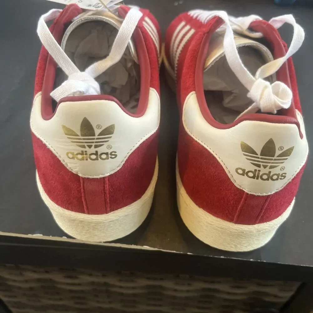 Size 12 - adidas Jabbar Low Team Power Red